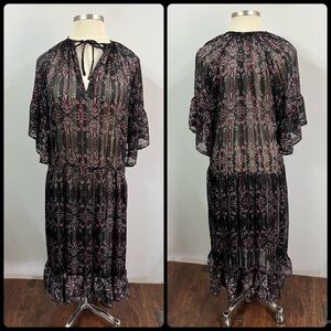 Sabina Musayev Eliza Sheer Maxi Dress